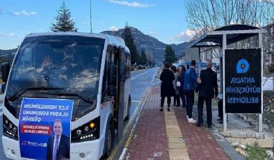 Antalya Büyükşehir’den Akseki’ye ulaşım dayanağı