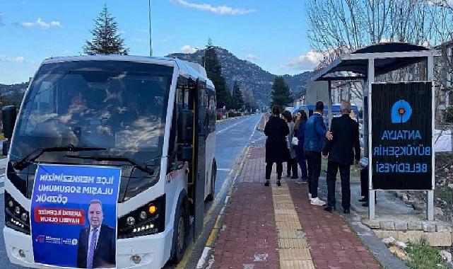 Antalya Büyükşehir’den Akseki’ye ulaşım dayanağı