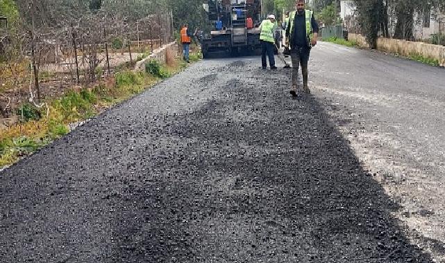 Bodrum’da Sıcak Asfalt Çalışmaları