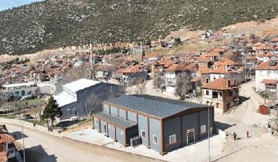 Büyükşehir’den Elmalı Yuva’ya çok maksatlı salon