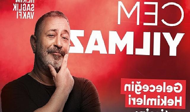 Cem Yılmaz “Geleceğin Hekimleri” yetişsin, “sağlıkta şiddet” bitsin diye sahneye çıkıyor