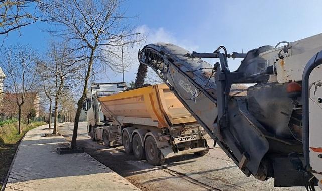 İlimtepe Kalıcı Konutlar 118. Sokakta üstyapı