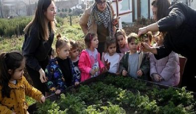 Kent Bostanları’nda uygulamalı tarım eğitimi