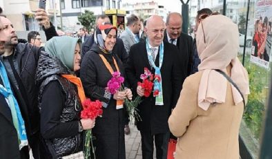 Kocaeli teşkilatları, ‘Büyük Miting’e davet için alandaydı