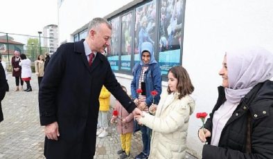 Lider çocukların Ramazan şenliğine katıldı