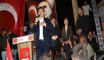 Lider Kırgöz’e İsmetpaşa Mahallesi’nde coşkulu karşılama