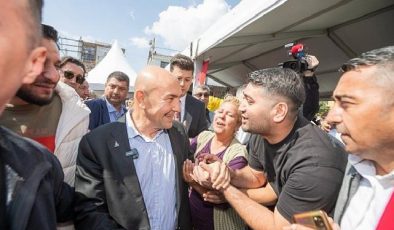 Lider Soyer Örnekköy’de temel atma merasiminde konuştu: “Mesaimin son saatine kadar çalışmaya devam edeceğim”