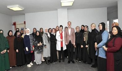 Lider Taban Huzur Mahallesi İnesmek Kurs Merkezini Ziyaret Etti