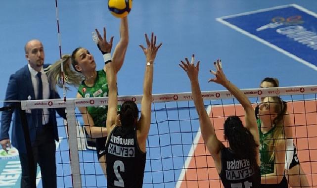 Nilüfer’in sultanları Beşiktaş’a set vermedi