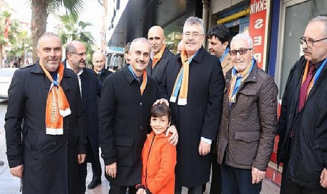 Tipioğlu ve Çiftçi, Fatih Caddesi esnaflarını gezdi